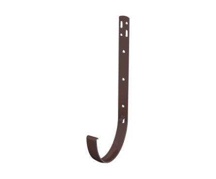 Кронштейн желоба металлический Технониколь для ПВХ (коричневый) Фотография_0