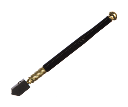 Стеклорез MATRIX 1-роликовый с металлической ручкой, масляный Фотография_0