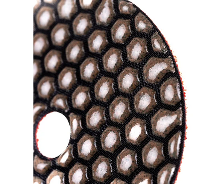 Круг алмазный гибкий шлифовальный 100 мм P050 черепашка (сухой) MATRIX Фотография_1