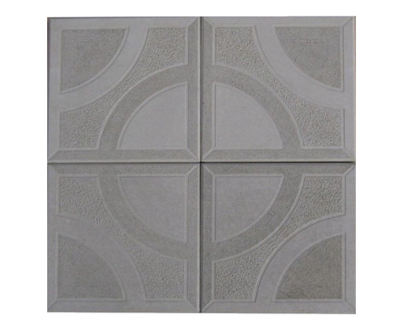 Плитка тротуарная Круг 250х250х25мм Серая Фотография_1