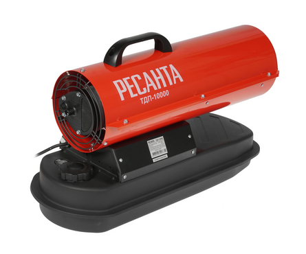 Тепловая дизельная пушка, прямой нагрев 10 кВт ТДП-10000 РЕСАНТА Фотография_1