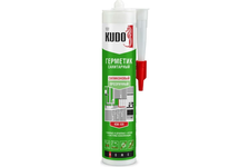 Герметик KUDO KSK-120 силиконовый, санитарный, прозрачный, 280 мл