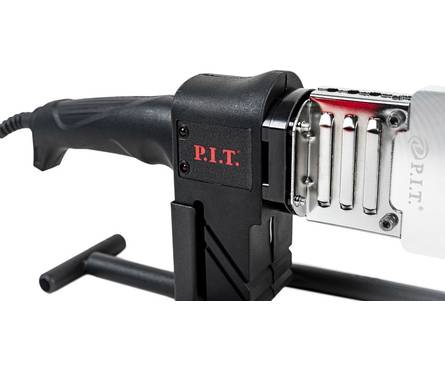 Аппарат для сварки ПВХ труб 1200 Вт 0-300 C насадки 20,25,32,40 мм, кейс P.I.T Фотография_2