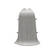 Угол для плинтуса наружный Идеал Альфа Ясень серый 253, кабель/канал Фотография_0