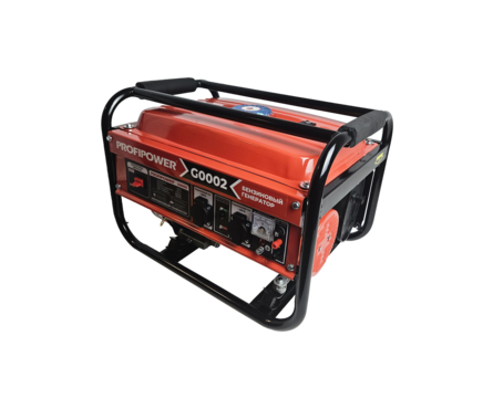 Генератор бензиновый 3.5 кВт 220В бак 15 л ручной стартер БГ- 4000 PROFIPOWER Фотография_1