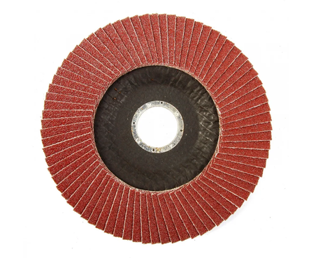 Круг шлифовальный LUGAABRASIV КЛТ2 лепестковый, торцевой, 125х22.0 мм, P100  Фотография_0