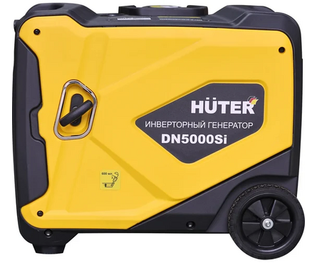 Генератор бензиновый инверторный 4 кВт 220В бак 9 л ручной стартер DN5000Si HUTER Фотография_2