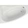 Ванна акриловая Cersanit SICILIA 150*100 ассиметричная левая без ножек, белый, Сорт 1, белый Фотография_0