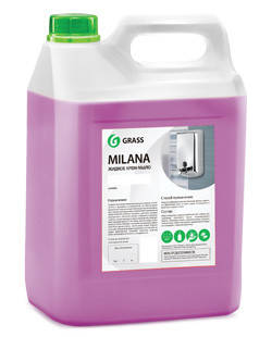 Жидкое крем-мыло Milana черника в йогурте GRASS 5 л Фотография_0