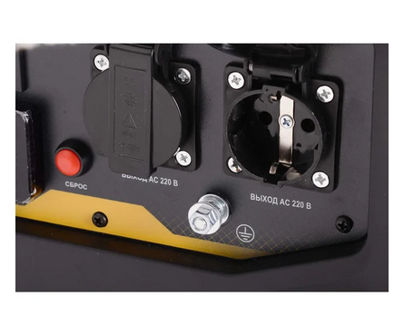 Генератор бензиновый 3.3 кВт 220В бак 7 л ручной стартер DN3700i HUTER Фотография_4