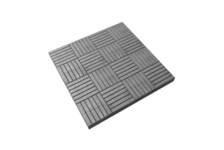 Плитка тротуарная ПАРКЕТ 300х300х30мм Серая