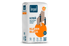 Клей для блоков BERGAUF «Kleben Blok» ЗИМА, 25 кг