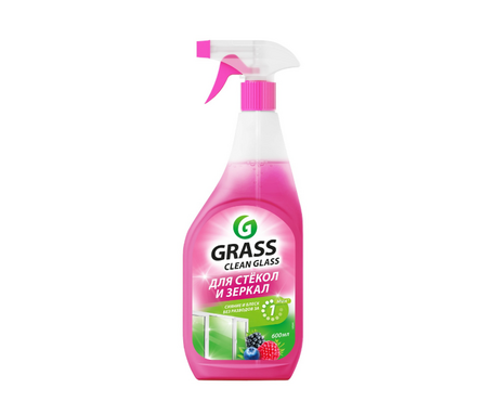 Средство для мытья стекол и зеркал GRASS Clean Glass Лесные ягоды 600 мл Фотография_0