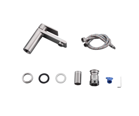 Смеситель для умывальника G1099-20 35к нерж. сталь, литой, сатин GAPPO Фотография_1