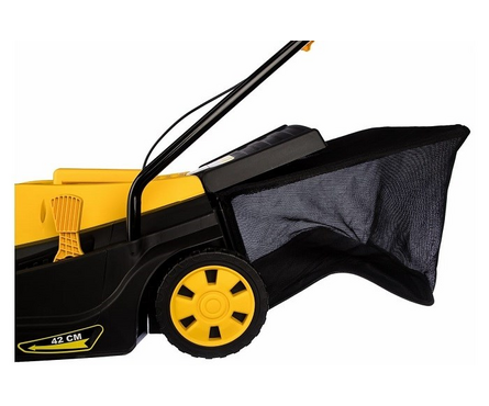 Газонокосилка электрическая 1.8 кВт, 3200 об/мин, 300 м², травосборник 45 л ELM-1800T HUTER Фотография_6