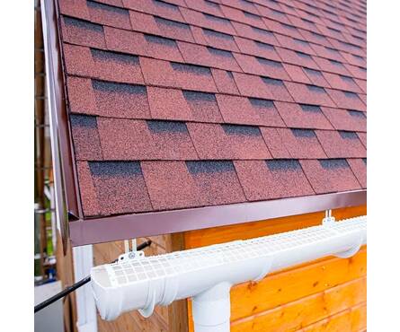 Черепица кровельная гибкая Фазенда красная драконий зуб ТЕХНОНИКОЛЬ Shinglas 2.6 м²/уп Фотография_3