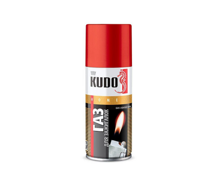Газ для зажигалок 140 мл KUDO KU-H404 Фотография_0