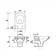 Унитаз подвесной Cersanit CARINA СLEAN ON с крышкой дюропласт, slim Iift, белый, Сорт1 Фотография_1