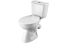Унитаз-компакт Santek Бриз 1WH302138 с диагональным выпуском, дюропласт сиденье
