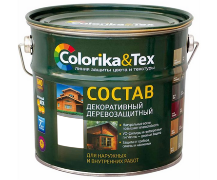 Состав для дерева алкидный СOLORIKA&TEX лиственница 2.7 л Фотография_1
