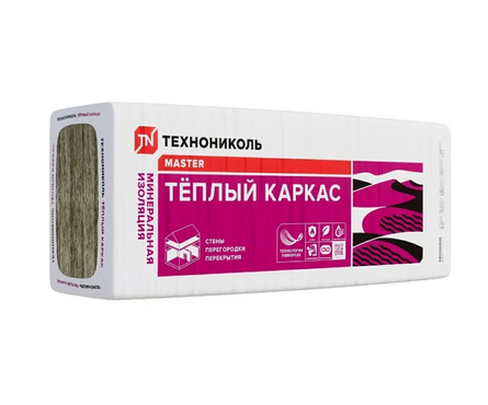 Утеплитель Минвата Технониколь Терра Стены и крыши 37 PN 1200х610х50 мм (7.32 м²/0.366 м³/10 плит) Фотография_0