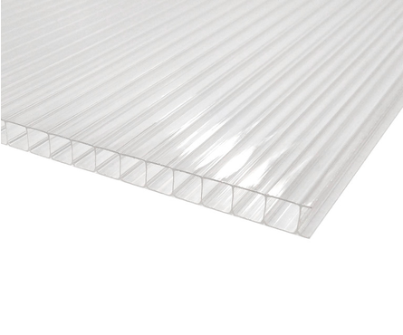 Сотовый поликарбонат 4 мм Прозрачный СОТАЛАЙТ (12х2.1 м) 0.50 кг/м² Фотография_0