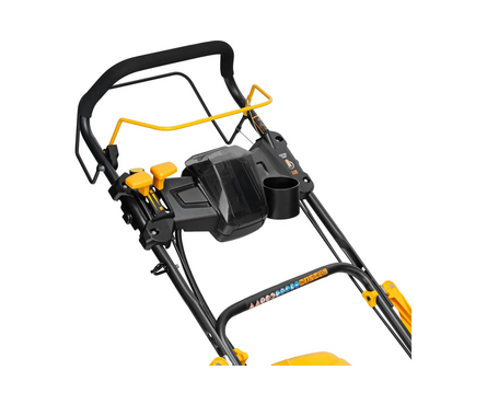 Газонокосилка бензиновая самоходная 4.5 л.с. 46 см вес 37 кг, травосборник 60 л, эл. стар GLD-460SPVE DENZEL Фотография_9