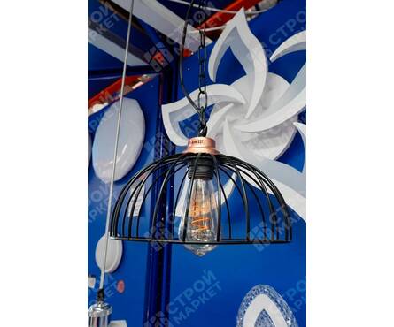 Светильник подвесной Е27 Agarola P1 черный 1018-106 RIVOLI Фотография_8