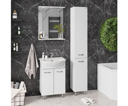 Тумба для ванной Коралл-2 55 с умывальником Уют 55 Фотография_2