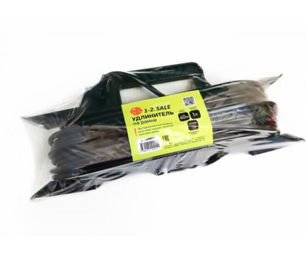 Удлинитель на рамке 40 м 1 гнездо б/з 2.1.5 мм² 16А 3.5 кВт Фотография_1