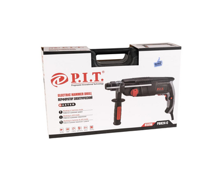 Перфоратор 850 Вт, 2.4 Дж, 3-реж. SDS+, PBH24-C .P.I.T. Фотография_4