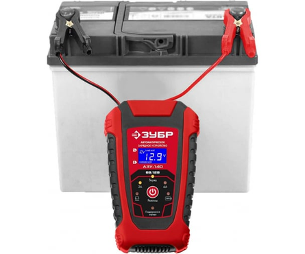 Пускозарядное устройство автомобильное 6/12В АЗУ-140 ЗУБР Фотография_3