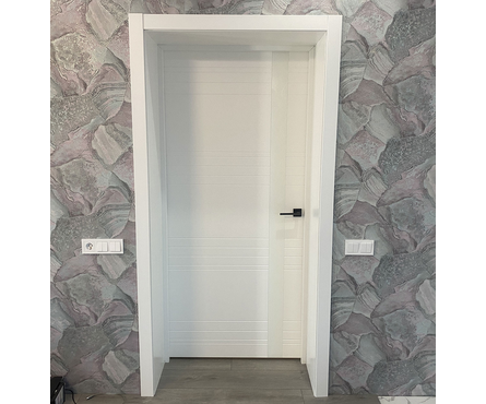 Дверь белый RAL 9003 Scandi NZ1 (800 мм, 2000 мм, 40 мм, эмаль) Фотография_3