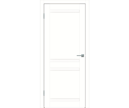 Дверь межкомнатная Дуб Сатин Белый L11 глухая 800х2005 мм Фотография_0