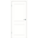 Дверь межкомнатная Дуб Сатин Белый L11 глухая 800х2005 мм Фотография_0