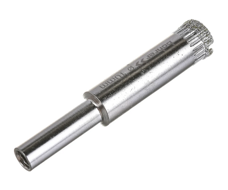 Коронка алмазная 10 мм по стеклу и кафелю BOHRER Фотография_1