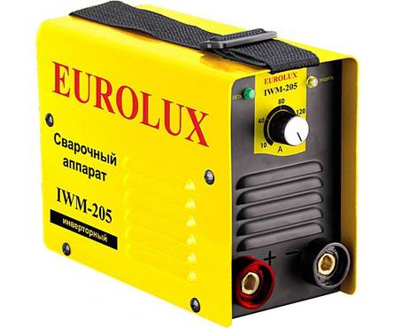Сварочный аппарат инверторный Eurolux IWM205 205 А, диаметр электрода 2.0-5.0 мм, ПВ 70% Фотография_0