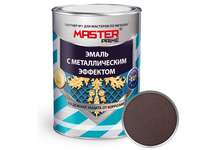 Эмаль металлик шоколад MASTER PRIME 0.4 кг