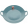Тарелка-блюдо керамическая ASIAN 24х20.3х4.5 см, голубая  Фотография_0