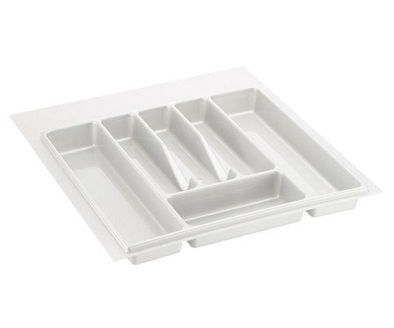 Лоток для столовых приборов 500х550 мм ПВХ белый Фотография_0
