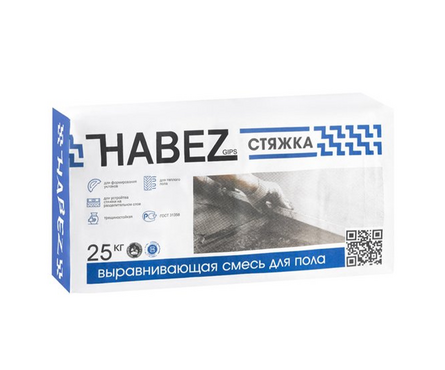 Пол стяжка ХАБЕЗ (от 10 до 90 мм) 25 кг Фотография_0
