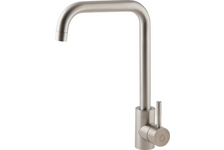 Смеситель для кухни однорычажный AV Engineering высокий гусак сатин без подв. ZAR 304-006