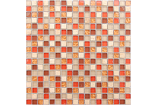 Мозаика Caramelle Mosaic Naturelle Istanbul 305х305х4 мм, чип 15*15 мм