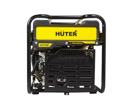 Генератор бензиновый 3.8 кВт 220В бак 10.5 л ручной стартер инвенторный DN 4400i HUTER Фотография_3