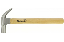 Молоток-гвоздодер Sparta 450, 27 мм, деревянная рукоятка