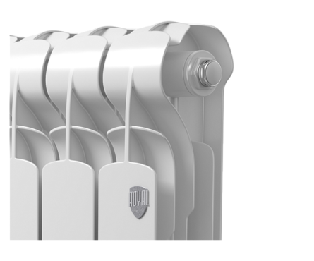 Радиатор алюминиевый 500х100 мм 4 секции Indigo 2.0 ROYAL THERMO Фотография_1