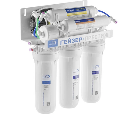Фильтр Престиж-ПМ обратный осмос с минерализ. бак пластиковый 12 л Гейзер Фотография_2