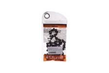Цепь Sturm! SC38013CRT-45, 45 звеньев, паз 0,050, шаг 3/8, круглый, хромированный, каленый зуб