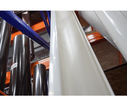 Желоб водосточный Дёке LUX (пломбир) 3 м  Фотография_3