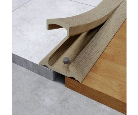 Порог с монтажным каналом 42х900 мм дуб северный Фотография_2